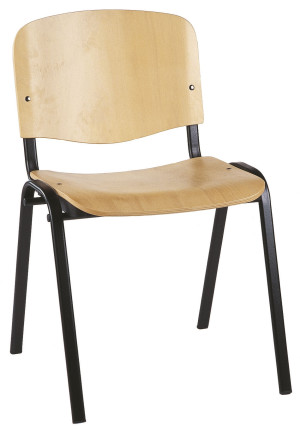 Uredska stolica ISO drveno sjedalo